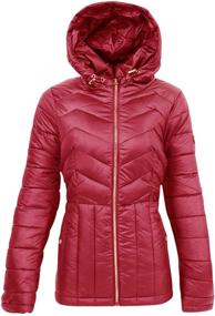 img 1 attached to Jessica Simpson Womens Packable Fuchsia Women's Clothing for Coats, Jackets & Vests