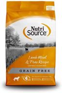 tuffy's pet food nutrisource grain-free lamb & peas dog food logo