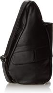 👜 ameribag women's x small leather naked handbags & wallets logo
