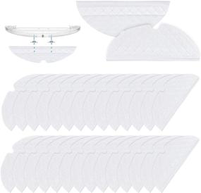 img 4 attached to 🧹 30-Pack Disposable Mopping Cloth for Roborock S5, S5 Max, S6, S6 Pure, E4, S6 MaxV, E35, E2 Mi Robot Vacuum Cleaner by KEEPOW