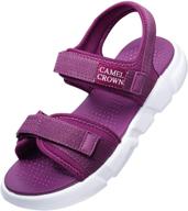 👣 camelsports women's walking sandals - summer athletic sandals with water-resistant technology: ideal for casual travel and outdoor beach activities logo