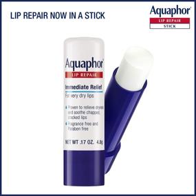 img 2 attached to Aquaphor Lip Repair Stick - Ultimate Relief for Dry, Chapped Lips - Set of Two (2)