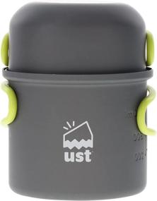 img 2 attached to 🍳 Lightweight UST Solo Cook Kit - Compact, BPA Free, Anodized Aluminum Construction for Camping, Hiking, Emergencies, Soloists, and Picnics