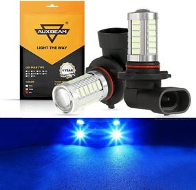 img 4 attached to 💡 High Power 50W 3030 SMD H10 LED Fog Light Bulbs - Extremely Bright Bulb for Signal, Turn, Parking, Tail lights (Set of 2) - Ice Blue 10000K