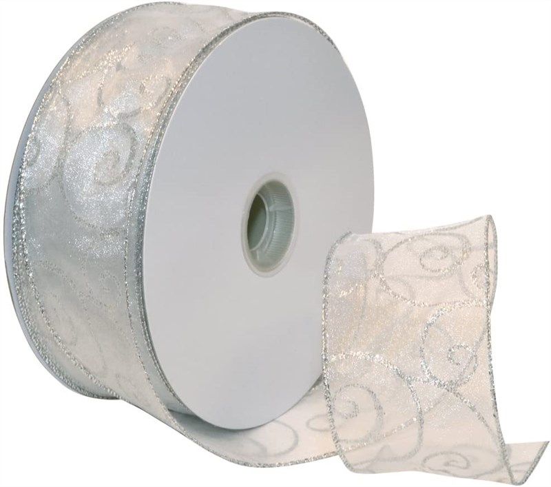 morex ribbon glitter 2 inch 50 yard 로고