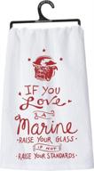 primitives kathy smile towel white логотип
