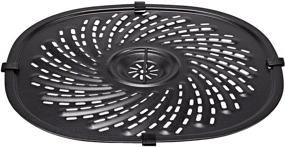 img 4 attached to Enhance Your Air Fryer Experience with the Power XL Gowise 7QT Air Fryers Replacement Grill Pan - Nonstick Coating Crisper Plate & Dishwasher Safe - Air Fryer Accessories & Parts