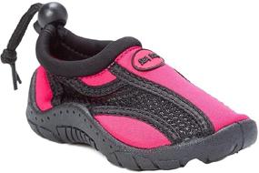 img 4 attached to Outdoor Exercise Water Shoes for Boys, Children's Socks included