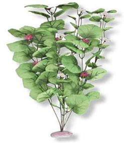 img 1 attached to 🌿 Silk-Style Broad Lily Leaf Aquarium Plant - Vibran-Sea