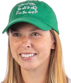 img 1 attached to Timeless Fun in the Dirt: Hilarious Gardening Baseball Cap for Dad & Mom - Unisex Style Hat