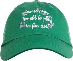 img 4 attached to Timeless Fun in the Dirt: Hilarious Gardening Baseball Cap for Dad & Mom - Unisex Style Hat