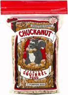 chuckanut products 10 pound premium squirrel logo