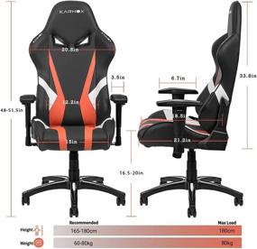 img 1 attached to KARNOX Legend TR Breathable Ergonomic LegendTR Furniture