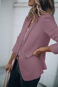 img 2 attached to Cicy Bell Women's Jackets: Outerwear for Women's Clothing, Perfect for Suiting and Blazers