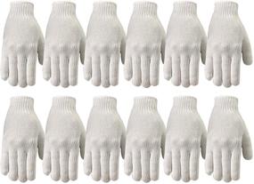 img 4 attached to 🧤 Wells Lamont Polyester Gloves 513LZ: Durable and Protective Handwear for Every Task