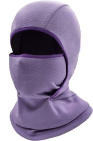 img 4 attached to Balaclava Windproof Fleece Warmer Weather Outdoor Recreation