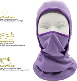 img 2 attached to Balaclava Windproof Fleece Warmer Weather Outdoor Recreation