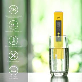 img 2 attached to Sonkir Soil pH Meter: 3-in-1 Tester for Soil Moisture, Light, and pH Levels. Includes TDS Meter & Temperature Sensor for Liquid and Soil Testing