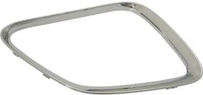 img 2 attached to 🚘 Pontiac G6 Right Passenger Side Upper Grille Chrome Molding Replacement (05-09) | DAT AUTO PARTS GM1200542