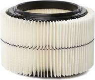 🔍 craftsman 1/2-height purple stripe general purpose wet dry vac replacement filter for 3 and 4 gallon shop vacuums (model: 9-38741) logo