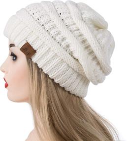 img 3 attached to REDESS Slouchy Beanie Winter Oversized Outdoor Recreation in Climbing