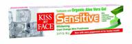 🦷 kiss my face sensitive toothpaste, 3.4 oz (pack of 2) logo