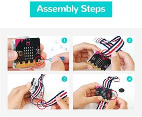 img 2 attached to 👾 Elecfreaks microbit Smart Coding Kit: Руководство по сборке программируемых часов для детей - В комплекте есть расширительная плата для ношения microbit