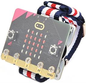 img 4 attached to 👾 Elecfreaks microbit Smart Coding Kit: Руководство по сборке программируемых часов для детей - В комплекте есть расширительная плата для ношения microbit