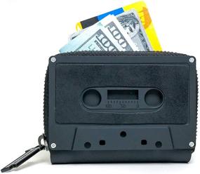 img 3 attached to 📼 FYDELITY Cassette Wallet: Premium Leather Holder for Men's Wallets, Card Cases & Money Organizers