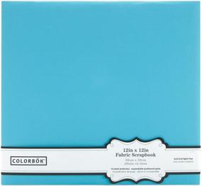 img 2 attached to 📸 Colorbok Light Teal Fabric Post Bound Photo Album - 12x12 Inch: A Stunning Keepsake for Precious Memories