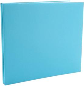 img 1 attached to 📸 Colorbok Light Teal Fabric Post Bound Photo Album - 12x12 Inch: A Stunning Keepsake for Precious Memories