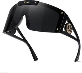 img 4 attached to 🕶️ Polarized Flexible Ultralight Men's Sunglasses by Bevi: Ideal Accessories for Stylish Protection