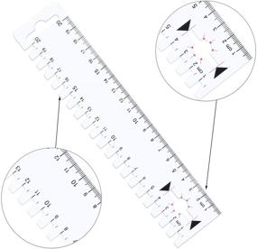 img 2 attached to Measuring Quilting Plastic Knitting Supplies