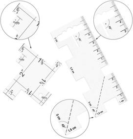 img 1 attached to Measuring Quilting Plastic Knitting Supplies