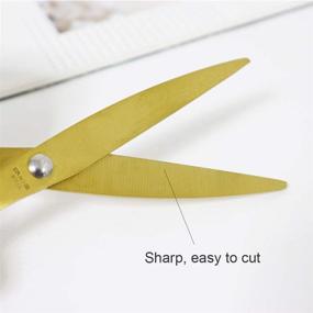 img 2 attached to Scissors Inches Precision Leather Cutting