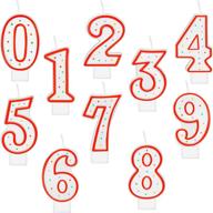 pieces birthday numeral decoration supplies logo