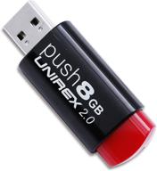 unirex usfp 208 push flash drive logo