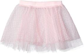 img 1 attached to 👗 Stylish and Convenient: Discover Capezio Girls' Double Layer Pull on Skirt!