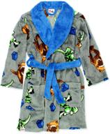 🦖 lego jurassic world dinosaur fleece boys bathrobe robe logo