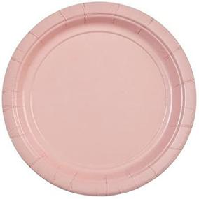 img 3 attached to 24-Count Pink 7-Inch Paper Plate by Party Dimensions