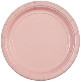 img 1 attached to 24-Count Pink 7-Inch Paper Plate by Party Dimensions