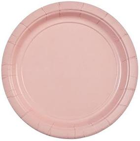 img 4 attached to 24-Count Pink 7-Inch Paper Plate by Party Dimensions