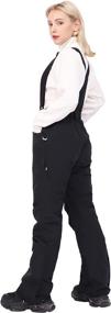 img 2 attached to Waterproof Breathable Detachable Suspenders Snowboarding Outdoor Recreation