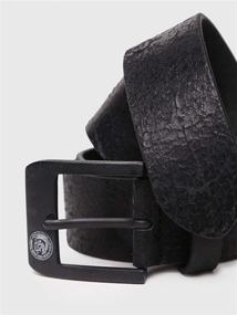 img 1 attached to Diesel B Prof LEE Belt Black: Premium Diesel Mens Belt for Ultimate Style and Versatility