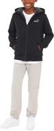 🧥 puma boys' sherpa hoodie jacket with zipper closure logo