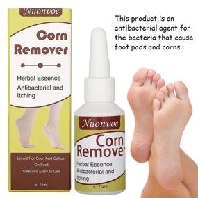 img 3 attached to 🌽 Corn Remover Liquid for Foot Corns and Calluses - 15ml