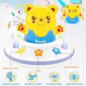 img 1 attached to 👶 HISTOYE Baby Toys 6 to 12 Months - Musical Learning Crawling Toys for Babies - Developmental Toys for 6-24 Months - Light Up Crawl Toys for Infants - Perfect Gifts for 1-2 Year Old Baby Boy/Girl