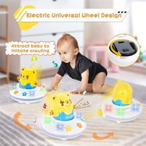 img 3 attached to 👶 HISTOYE Baby Toys 6 to 12 Months - Musical Learning Crawling Toys for Babies - Developmental Toys for 6-24 Months - Light Up Crawl Toys for Infants - Perfect Gifts for 1-2 Year Old Baby Boy/Girl