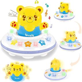 img 4 attached to 👶 HISTOYE Baby Toys 6 to 12 Months - Musical Learning Crawling Toys for Babies - Developmental Toys for 6-24 Months - Light Up Crawl Toys for Infants - Perfect Gifts for 1-2 Year Old Baby Boy/Girl
