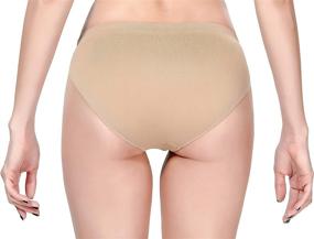 img 1 attached to 🩲 Seamless Beige Pro Dance Ballet Briefs for Women and Girls | MOLLDAN Gymnastics Underpants Dancer Bottoms Ballerina Underwear